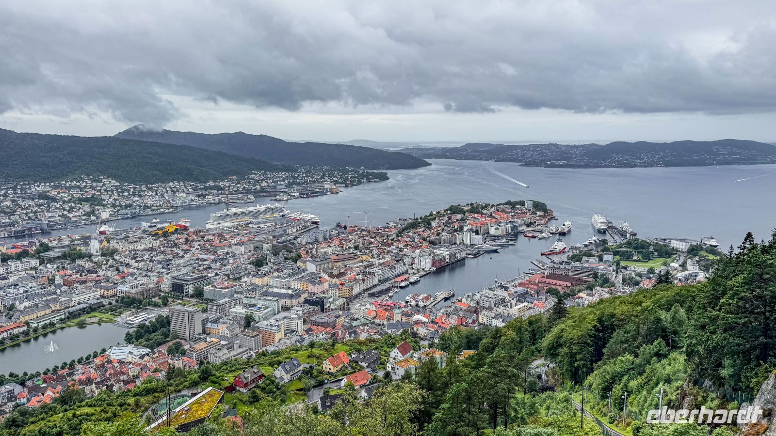 Bergen - Hausberg Fløyen &ndash; &copy; Martin Büchner (Eberhardt TRAVEL)