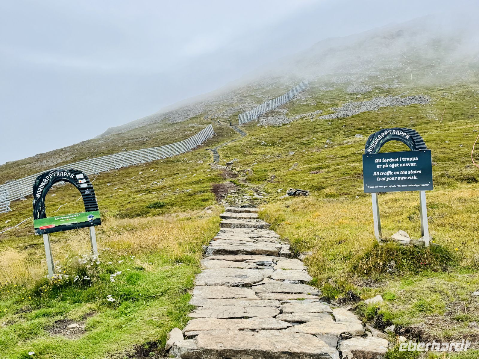 7. Tag - Nordkapptreppa, Honningsvåg  &ndash; &copy; Christin Kuschka (Eberhardt TRAVEL)