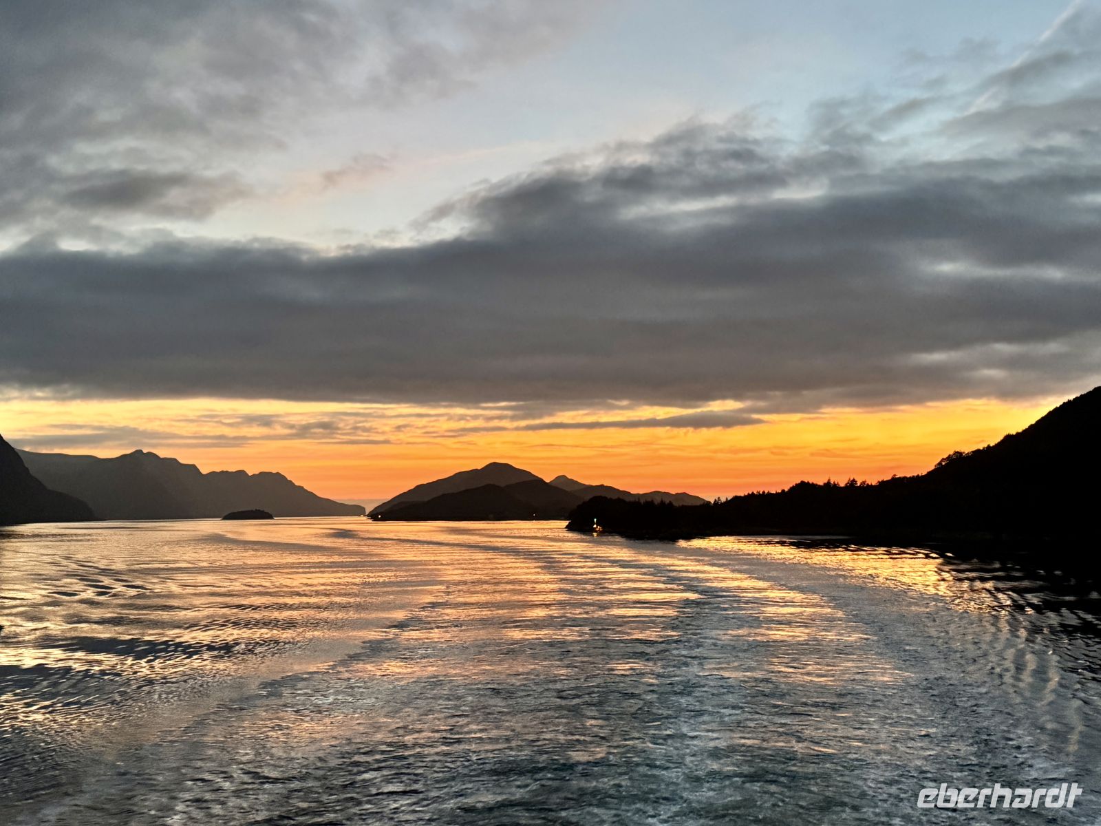 15. Tag - Sonnenuntergang, Norwegen  &ndash; &copy; Christin Kuschka (Eberhardt TRAVEL)