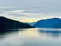 3. Tag - Sonnenaufgang im Romsdalsfjord &ndash; &copy; Christin Kuschka (Eberhardt TRAVEL)