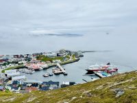 7. Tag - Blick auf den Hafen von Honningsvåg &ndash; &copy; Christin Kuschka (Eberhardt TRAVEL)