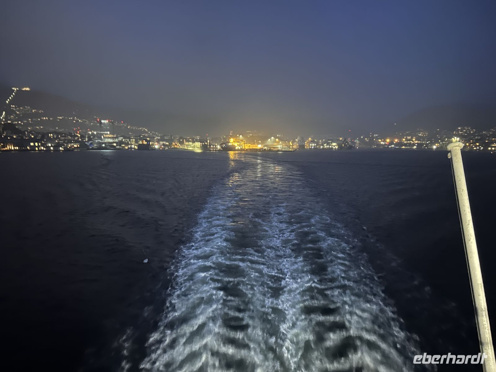 Abfahrt um 20.30 Uhr Richtung Norden  &ndash; &copy; Carola Gastmeier (Eberhardt TRAVEL)