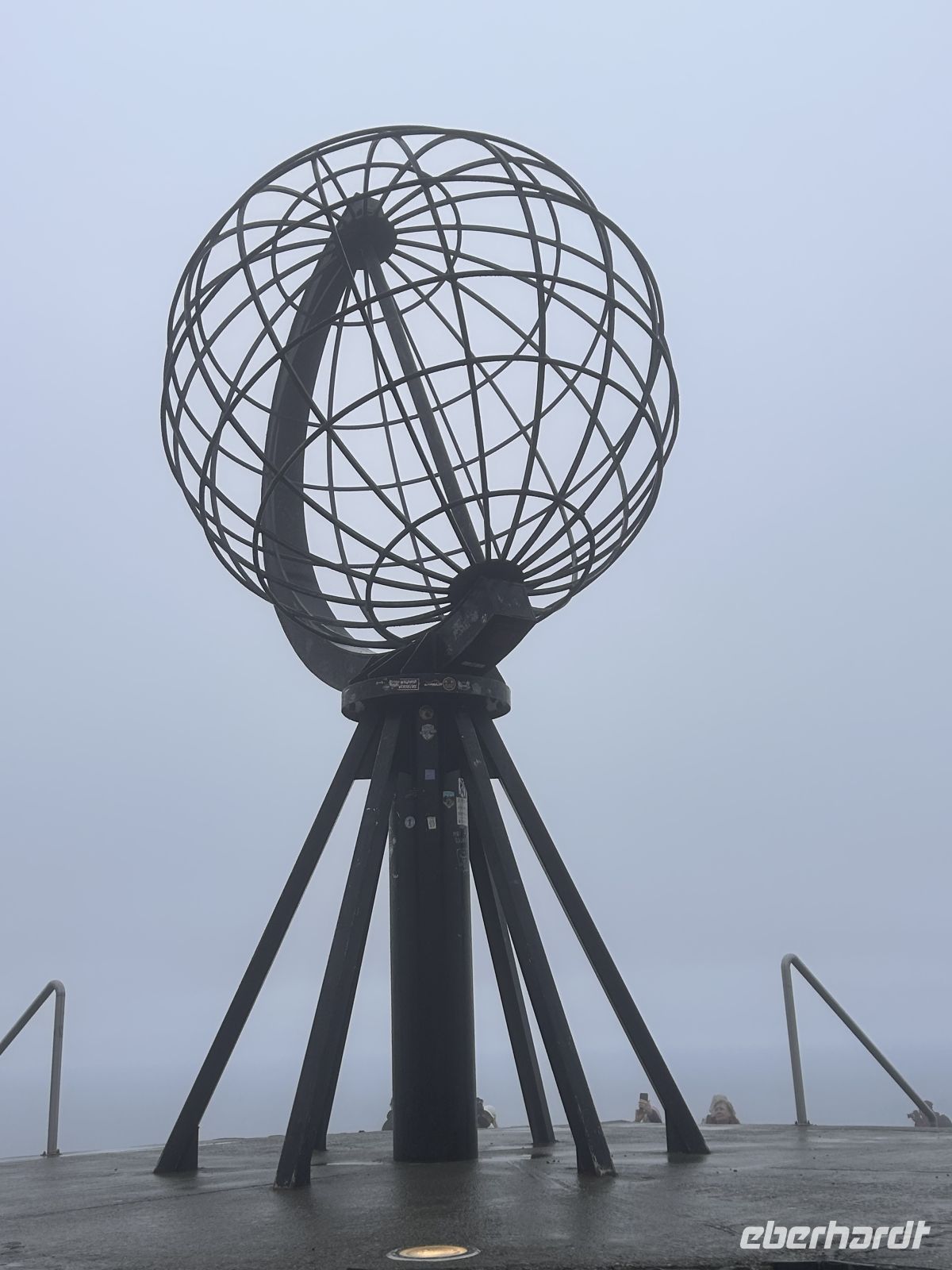 Am Nordkap angekommen  &ndash; &copy; Carola Gastmeier (Eberhardt TRAVEL)