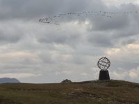 Wir überqueren den nördlichen Polarkreis  &ndash; &copy; Carola Gastmeier (Eberhardt TRAVEL)