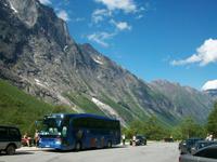 Unser Reisebus an den Trollstigen &ndash; &copy; Steffen Mucke (Eberhardt TRAVEL)