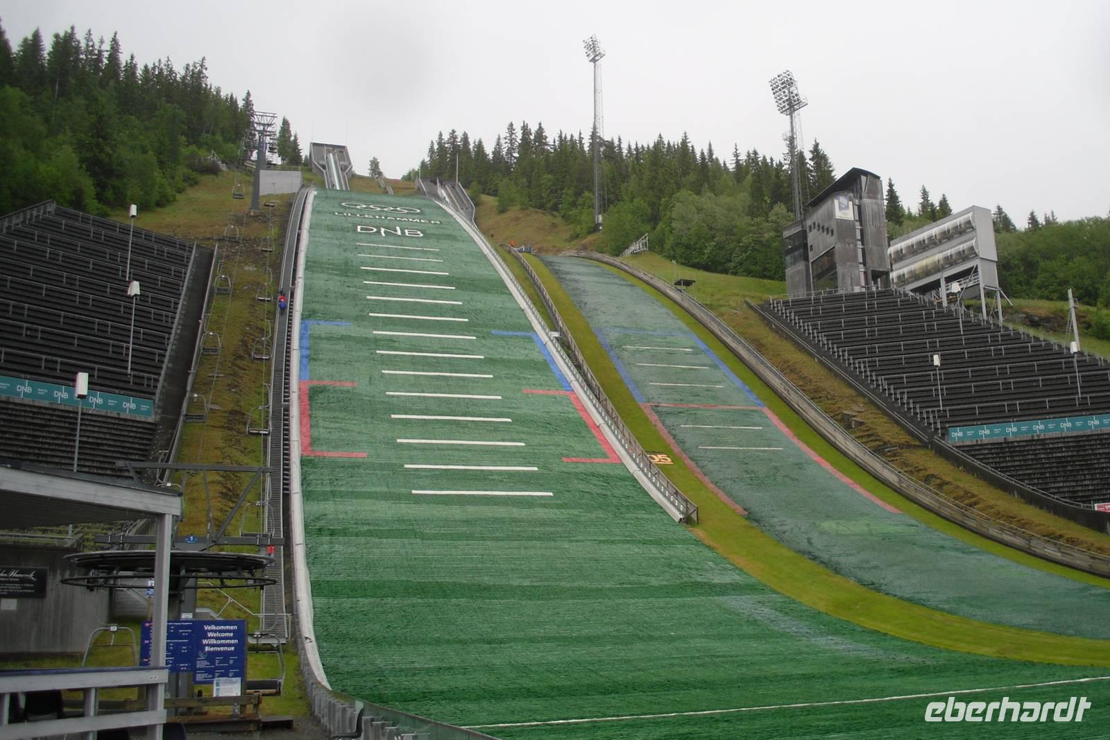 Schanzenanlagen in Lillehammer &ndash; &copy; Katrin Deutschbein (Eberhardt TRAVEL)