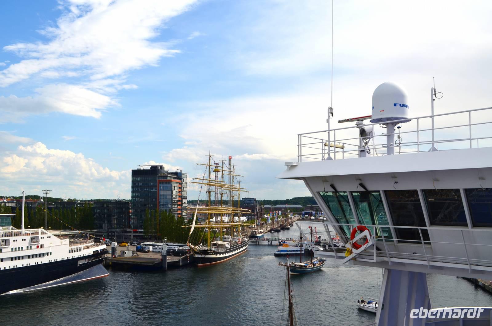 011 Kiel, Fährüberfahrt, Kieler Woche &ndash; &copy; Konrad Füssel (Eberhardt TRAVEL)