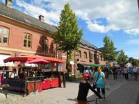 Storgata (Hauptstrasse) in Lillehammer &ndash; &copy; Katrin Deutschbein (Eberhardt TRAVEL)