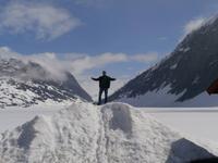 Djupvassvatnet  zugefroren &ndash; &copy; Ingrid Langer (Eberhardt TRAVEL)