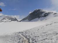Djupvassvatnet  zugefroren &ndash; &copy; Ingrid Langer (Eberhardt TRAVEL)
