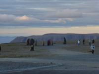 Nordkapp - Denkmal Kinder der Welt &ndash; &copy; Claudia Bernhardt (Eberhardt TRAVEL)