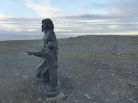 Nordkapp - Denkmal Kinder der Welt &ndash; &copy; Claudia Bernhardt (Eberhardt TRAVEL)