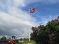 Die Flagge Norwegens &ndash; &copy; Christine Paulan (Eberhardt TRAVEL)