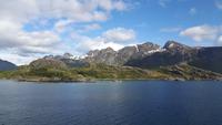 Fahrt mit der Hurtigrute von Stokmarknes nach Svolvaer (MS 