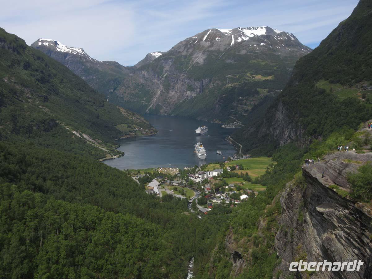 Geyrangerfjord &ndash; &copy; Peter Rudolph (Eberhardt TRAVEL)