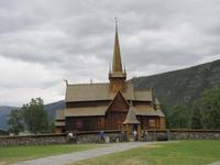 Stabkirche in Lom