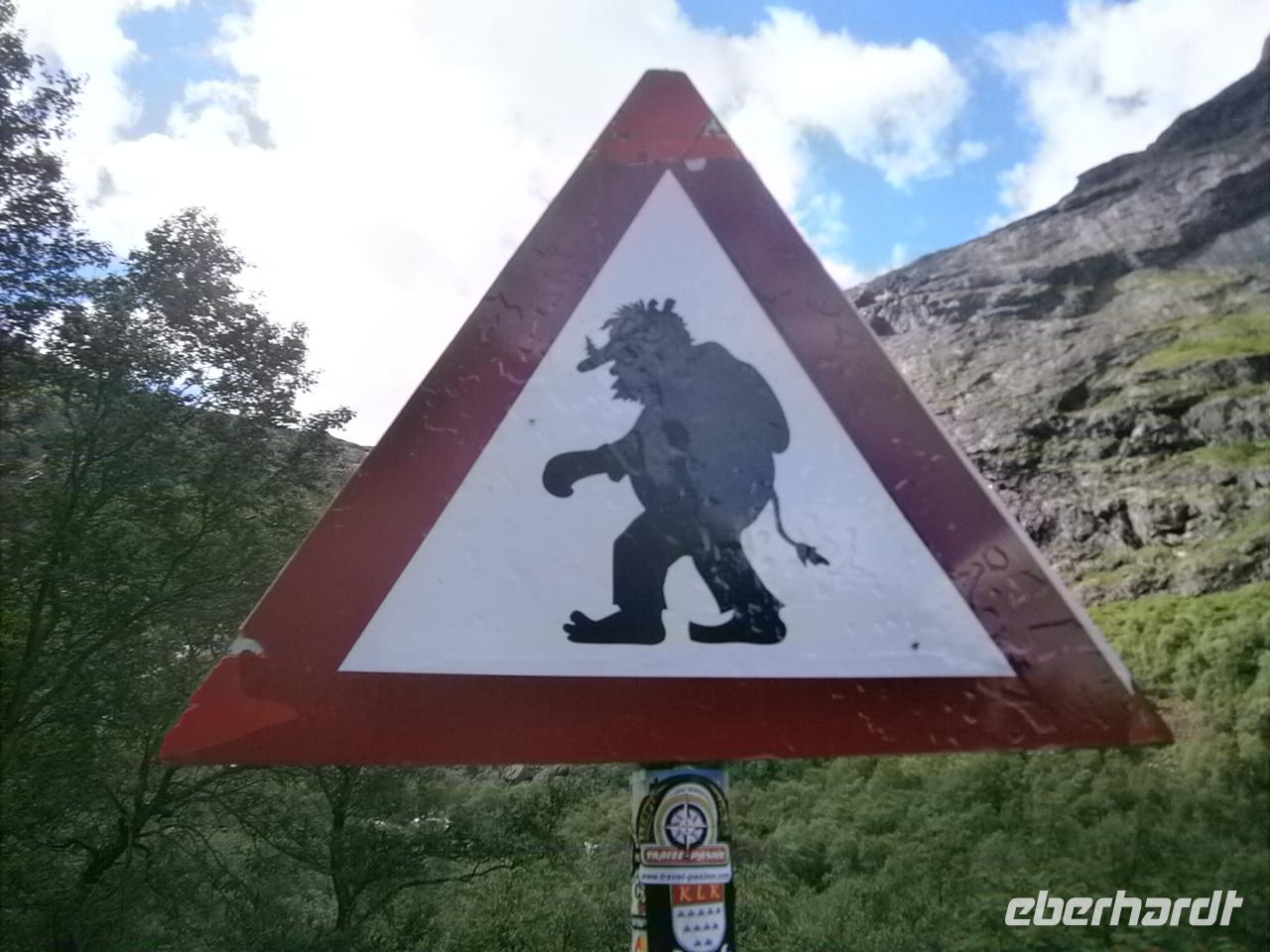 Achtung Trolle &ndash; &copy; Gabriele Schwarze (Eberhardt TRAVEL)