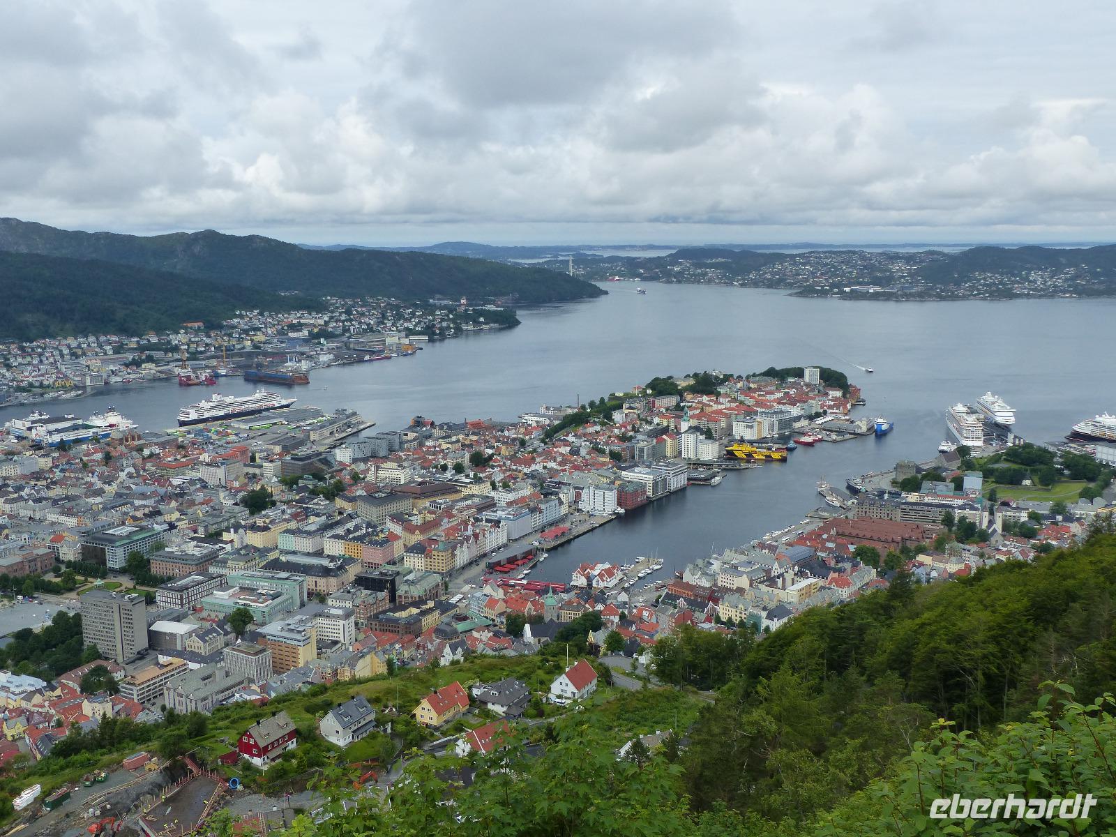 024. Floyen, Bergen, Norwegen, AIDAvita &ndash; &copy; Maria Michel (Eberhardt TRAVEL)