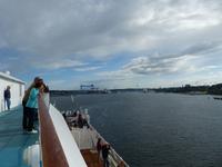 007. Auslaufen in Kiel, AIDAvita &ndash; &copy; Maria Michel (Eberhardt TRAVEL)