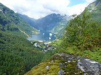 099. Blick auf Geiranger, Norwegen, AIDAvita &ndash; &copy; Maria Michel (Eberhardt TRAVEL)