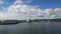 Fahrtimpressionen mit der Hurtigrute von Trondheim nach Kristiansund... (Abfahrt in Trondheim) &ndash; &copy; Katrin Deutschbein (Eberhardt TRAVEL)