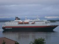 Unser Schiff MS Nordlys &ndash; &copy; Gabriele Schwarze (Eberhardt TRAVEL)