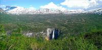 519 Luftaufnahme Vetisfossen &ndash; &copy; Konrad Füssel (Eberhardt TRAVEL)