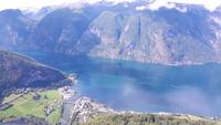 Aurlandsvegen (Blick vom Aussichtspunkt 