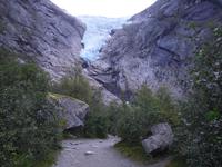 Am Briksdalbreen &ndash; &copy; Norbert Binder (Eberhardt TRAVEL)