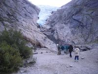 Am Briksdalbreen &ndash; &copy; Norbert Binder (Eberhardt TRAVEL)