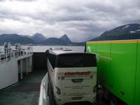 Fährüberfahrt Storfjord v. Magerholm &ndash; &copy; Ingrid Langer (Eberhardt TRAVEL)