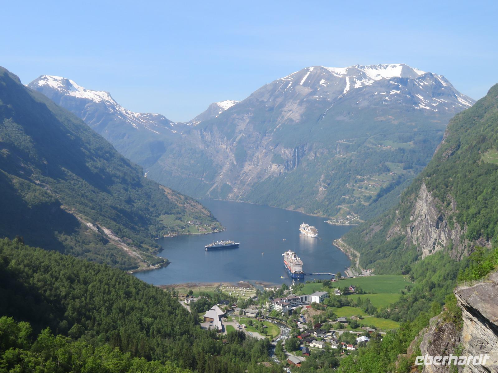 Geiranger &ndash; &copy; Kathrin Mickan (Eberhardt TRAVEL)