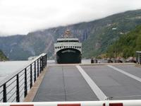 Geiranger Fährankunft &ndash; &copy; Ingrid Langer (Eberhardt TRAVEL)