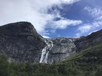 Am Briksdalsbreen &ndash; &copy; Sabine Letzybyll (Eberhardt TRAVEL)