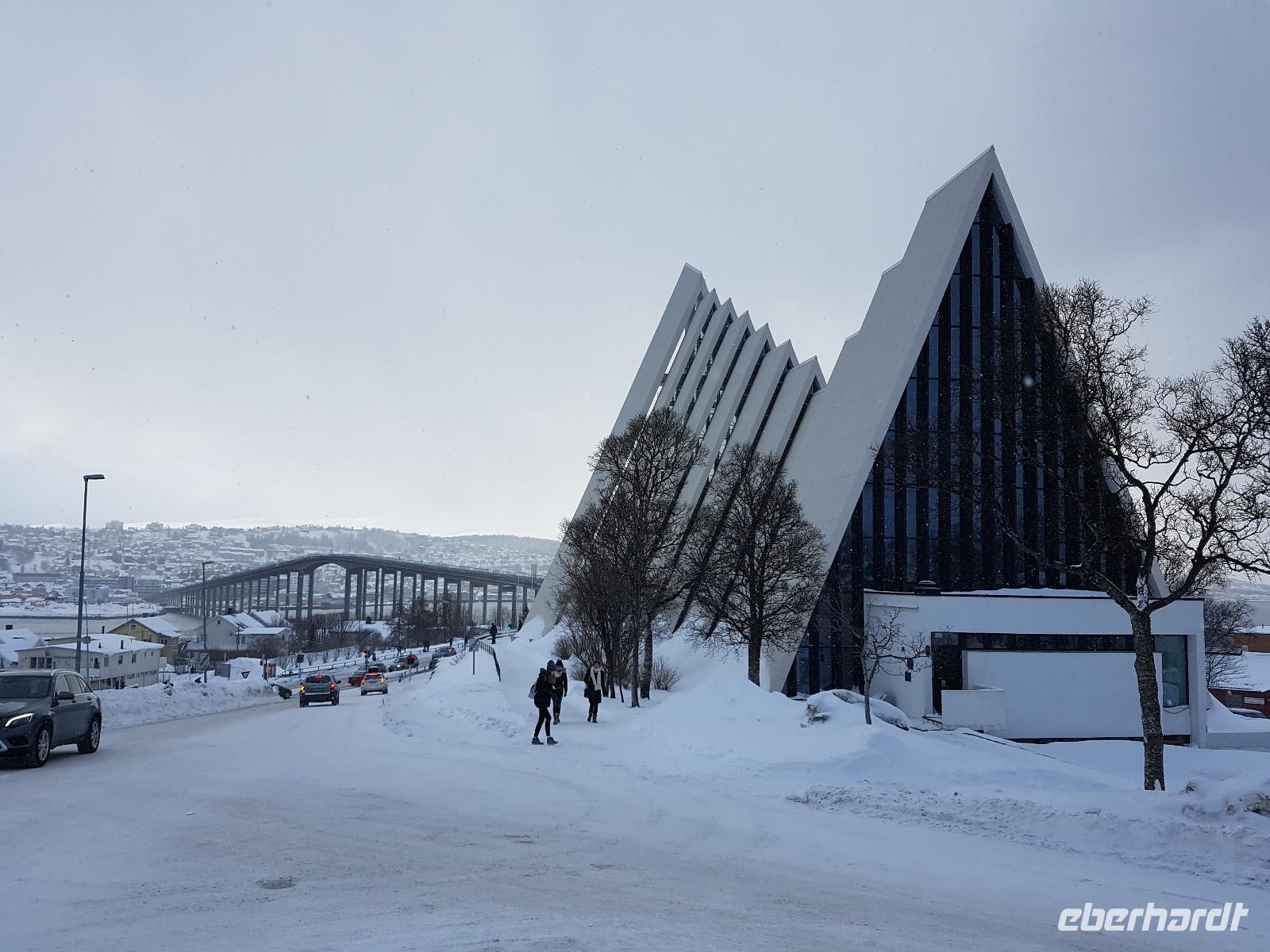 Hurtigrute, Tromsö, Eisemeerkathedrale &ndash; &copy; Ria Heilmann (Eberhardt TRAVEL)