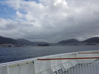 Hurtigrute, MS Finnmarken vor Bergen &ndash; &copy; Ria Heilmann (Eberhardt TRAVEL)