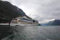 AIDA im Geirangerfjord &ndash; &copy; Madlen Lippe (Eberhardt TRAVEL)