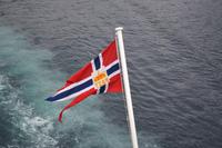 Flagge des Postschiffes &ndash; &copy; Konrad Füssel (Eberhardt TRAVEL)