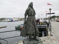Das Klippfischweib in Kristiansund &ndash; &copy; Peter Rudolph (Eberhardt TRAVEL)