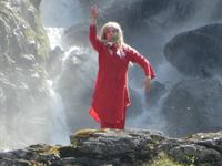 Fahrt mit der Flambahn Kjosfossen &ndash; &copy; Kerstin Hugel (Eberhardt TRAVEL)