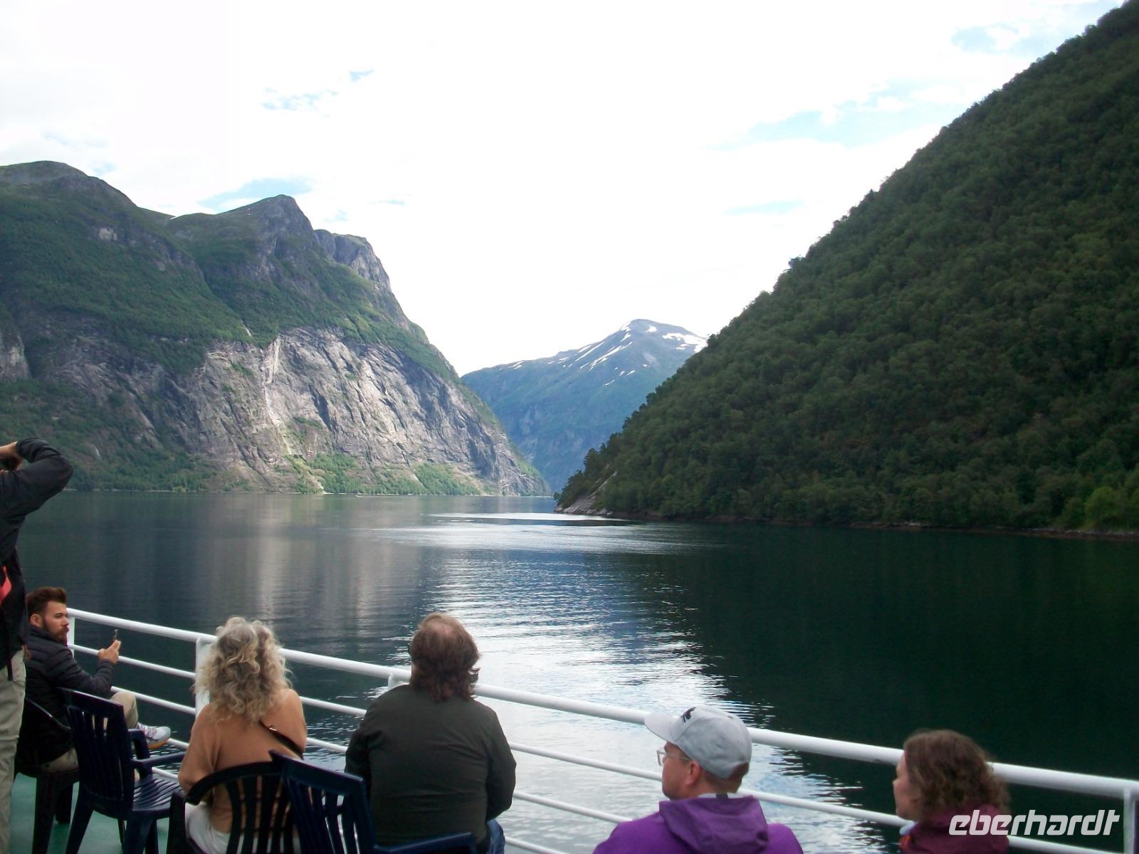 Kreuzfahrt auf dem Geirangerfjord  &ndash; &copy; Steffen Mucke (Eberhardt TRAVEL)