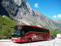 Unser Reisebus an den Trollstigen &ndash; &copy; Steffen Mucke (Eberhardt TRAVEL)