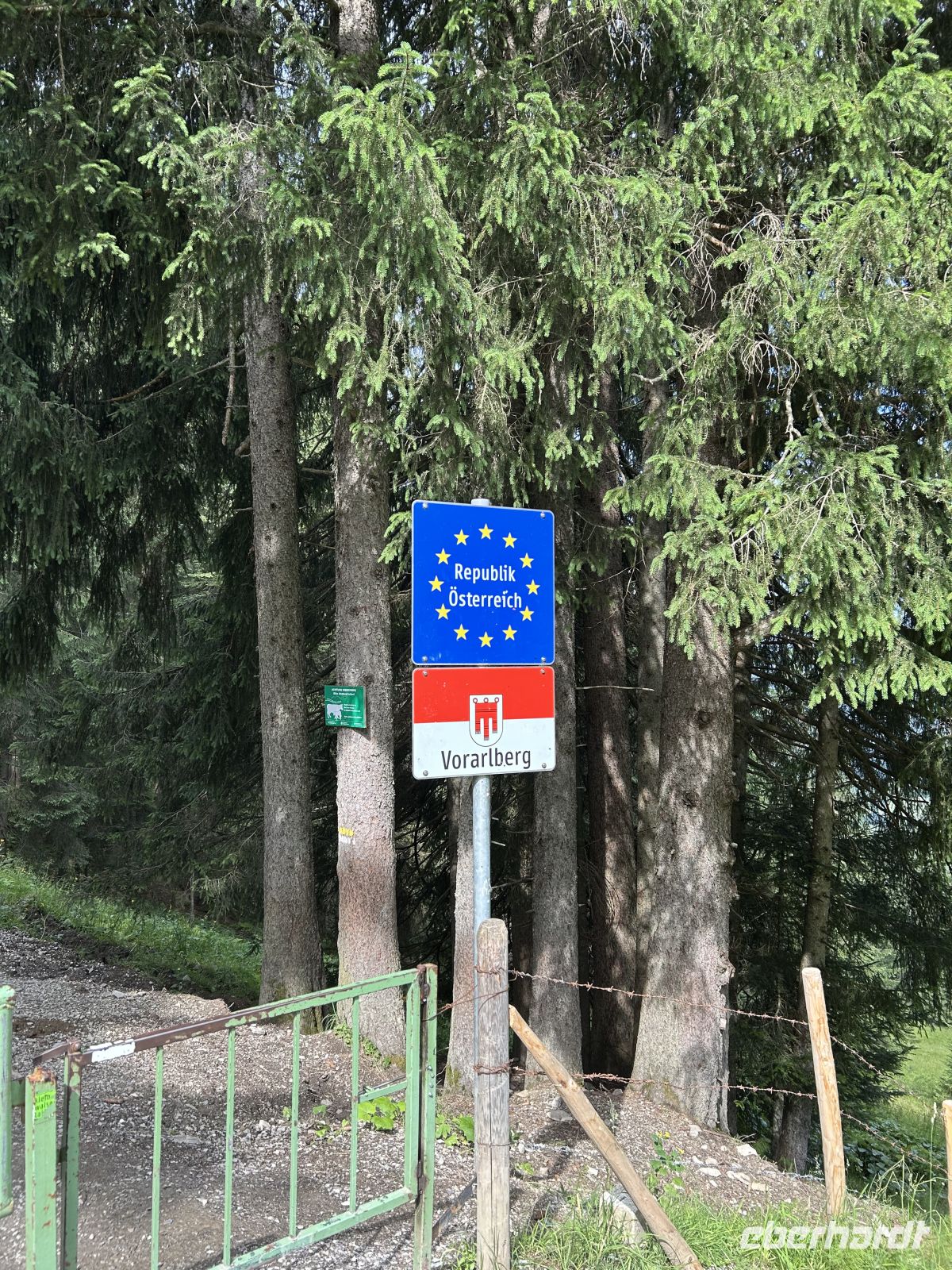 Grenzübertritt Deutschland - Österreich &ndash; &copy; Patrick Fritzsche (Eberhardt TRAVEL)
