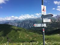 Wegweiser Kanzelwand &ndash; &copy; Peggy Schkade (Eberhardt TRAVEL)