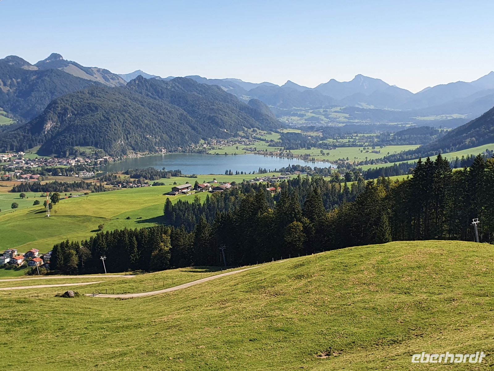 Lift - Zahmer Kaiser - Blick auf den Walchsee &ndash; &copy; Sophia Bär (Eberhardt TRAVEL)