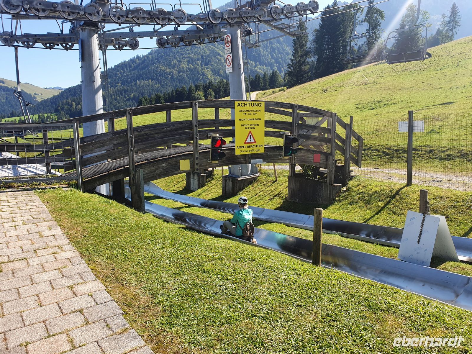 Sommerrodelbahn am Zahmen Kaiser &ndash; &copy; Sophia Bär (Eberhardt TRAVEL)