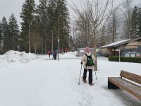 auf gehts mit Schneeschuhen zur ersten Tour &ndash; &copy; Ria Heilmann (Eberhardt TRAVEL)