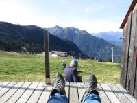 Rast am Hochzeiger &ndash; &copy; Barbara Mihut (Eberhardt TRAVEL)