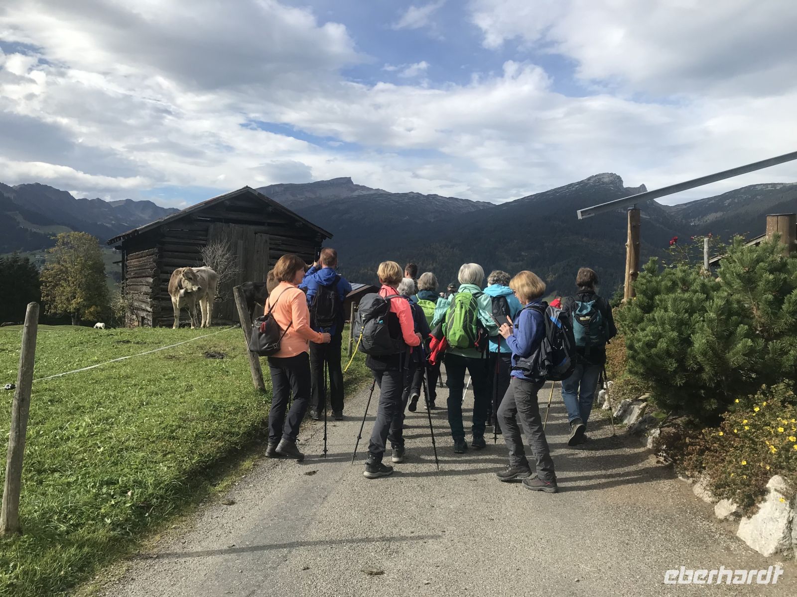 gestärkt zur Kanzelwandbahn &ndash; &copy; Renate Schuster (Eberhardt TRAVEL)