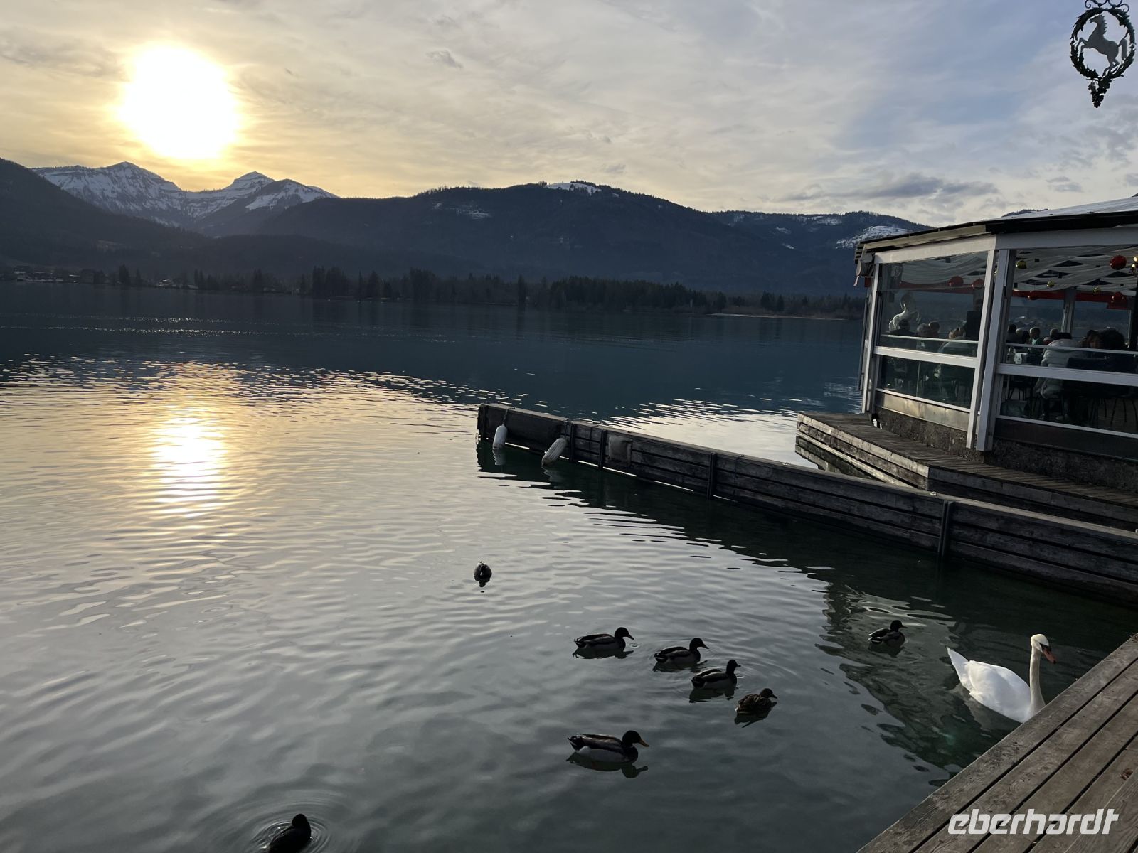 Und die Sonne schaut über den Berg ;-) &ndash; &copy; Heike Wunder (Eberhardt TRAVEL)